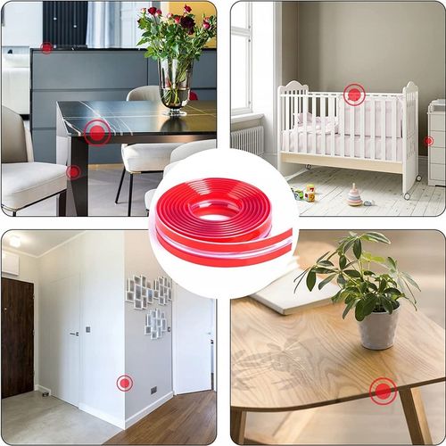 BEZBARWNA LISTWA ZABEZPIECZAJĄCA KANTY MEBLI RANTY Narożniki Krawędzie na Arena.pl