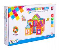 Klocki Magnetyczne 70 el Magnetic Tiles 3D DH9913 Doris