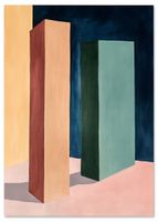 Plakat kompozycja geometryczna 50x70 cm