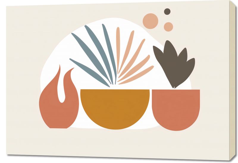 Obraz 100x70cm Paleta Roślinna zdjęcie 1