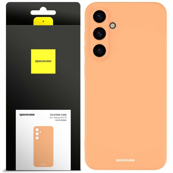 Spacecase Silicone Case Galaxy S23 Fe Orange zdjęcie 1