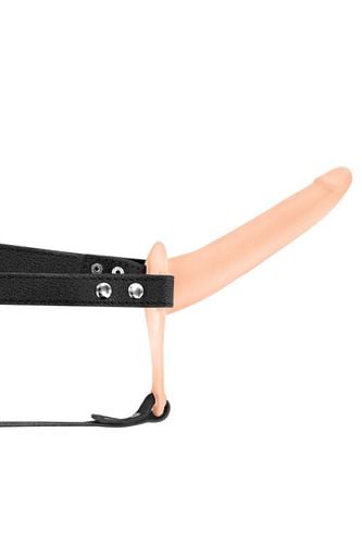 Simple Strap-On Vibrating Flesh Strap-On Dildo na Arena.pl