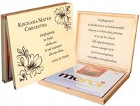 PODZIĘKOWANIE DLA RODZICÓW CHRZESTNYCH NA ŚLUB WESELE Z GRAWEREM IMIONA