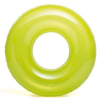 Koło dmuchane do pływania neonowe 76 cm INTEX 59260 limonka