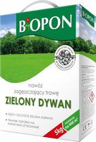 BOPON Nawóz zagęszczający trawę do trawnika ZIELONY DYWAN Biopon 5kg - 2opk