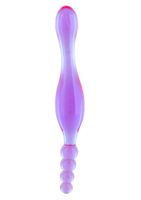 Żelowe Podwójne Dildo Analno-Waginalne Ex Smoothy Prober