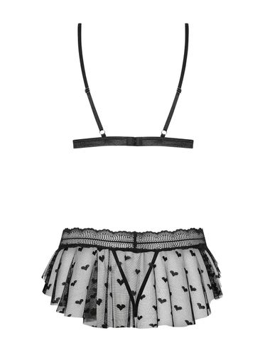 Heartia komplet 2-częściowy kolor: czarny Obsessive L/XL na Arena.pl