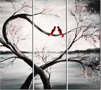 90CM 80 OBRAZ 3 ELEM W ŚWIETLE KSIĘŻYCA I ŚCIENNY