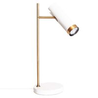 Regulowana lampa stołowa Plus 4002280-5002 z regulacją do gabinetu biała