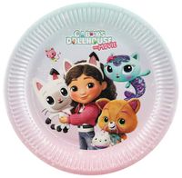 Talerzyki Koci Domek Gabi, mix, 23 cm