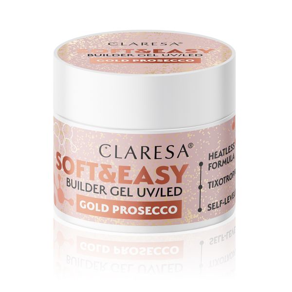 Żel Builder Gel Gold Prosecco 12g zdjęcie 2