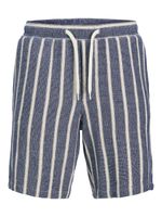 Jack&Jones krótkie joggery JPSTJAIDEN COBA STRIPE JOG SHORTS REG SN 12274413 OCEAN CAVERN S
