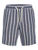Jack&Jones krótkie joggery JPSTJAIDEN COBA STRIPE JOG SHORTS REG SN 12274413 OCEAN CAVERN M