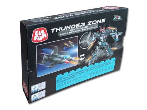 Klocki Elefun Thunder Zone Robot przyszłości (12w1) 633013 na Arena.pl