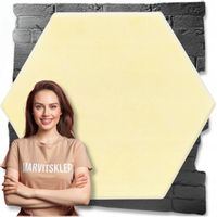 Panele Ścienne Filcowe 3D Heksagon Zagłówek Samoprzylepne Akustyczne Soft