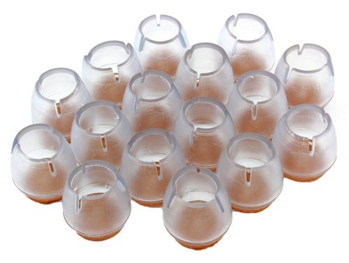 16x nakładki silikonowe nogi krzesła meble filc na Arena.pl