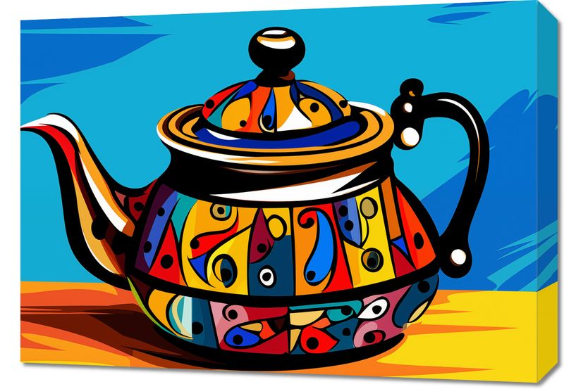 Obraz 70x50cm Może Herbatki? zdjęcie 1