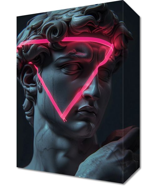 Obraz 20x30cm Neonowy Renesans zdjęcie 1