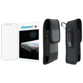 szkło hartowane do cat s62 / s62 pro - 5.7" + etui futerał na pasek kabura