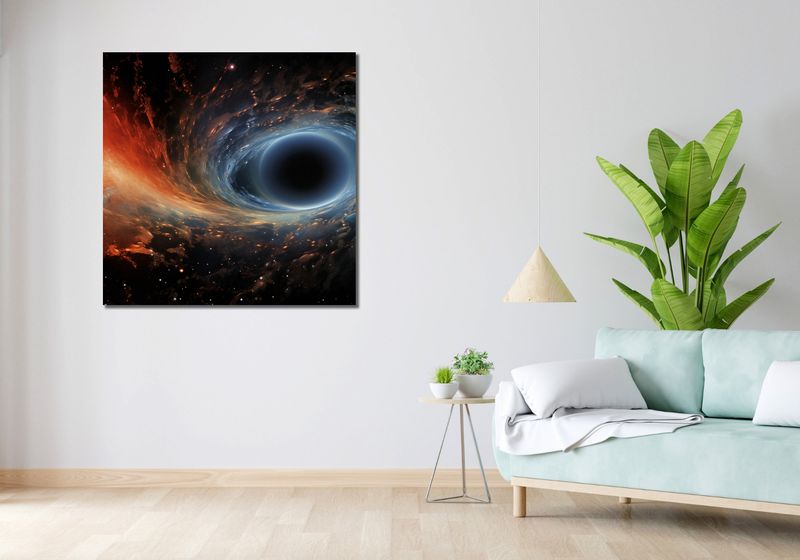 Obraz 100x100cm Bezkres Wszechświata zdjęcie 2