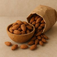 ZESTAW MIGDAŁY KALIFORNIJSKIE CAŁE 2x1kg MIGDAŁ DOSKONAŁE JAKOŚĆ PREMIUM