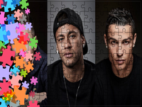 Puzzle tradycyjne - Ronaldo Messi Neymar