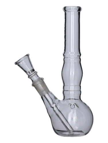 Bongo szklane Chillout 20 cm fajka wodna profilowana przezroczysta na Arena.pl