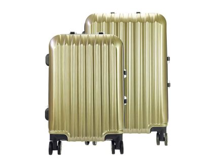 Komplet walizek 2w1 A4 Ormi PC016 złoty