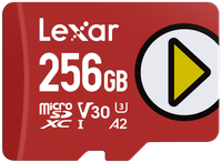 Lexar microSDXC PLAY UHS-I/A2/U3 R205/W140 szt (V30) 256GB