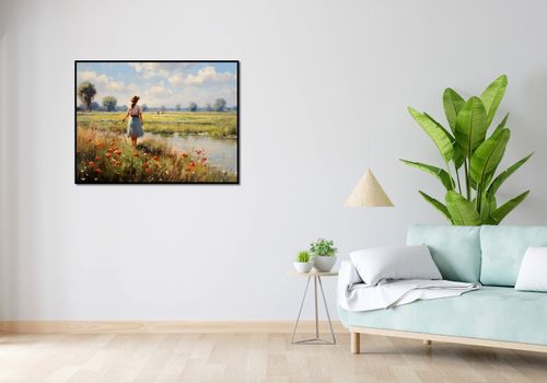 Plakat 100x75cm Wiejski Spokój na Arena.pl