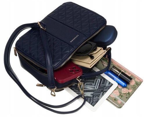 mała, elegancka listonoszka ze skóry ekologicznej - peterson na Arena.pl