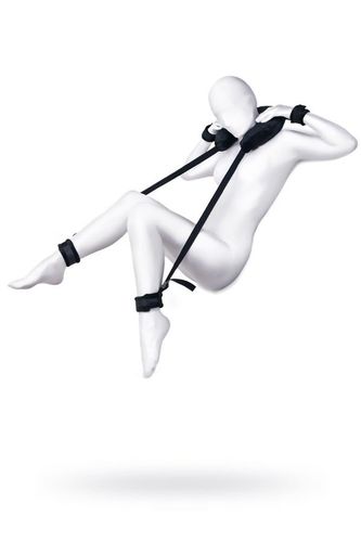 Anonymo fixing sling with pillow, velour, black, 127 cm na Arena.pl