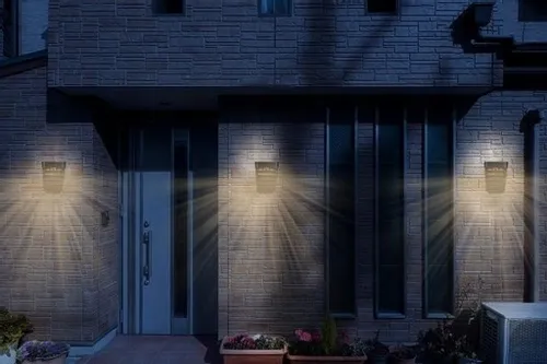 10x Lampka Solarna Elewacyjna LED z Czujnikiem na Arena.pl