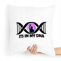 Dla Dja Muzyka Prezent Poduszka In My Dna Z Nadrukiem Ze Zdjęciem
