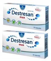 2x KAPSUŁKI NA USPOKOJENIE STRES NERWICA SEN NERWY