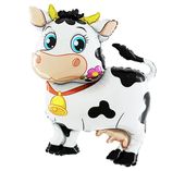 Balon foliowy krowa farma zwierzątka farmerskie urodziny 114cm