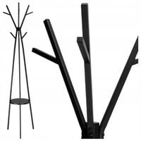 WIESZAK STOJĄCY NA UBRANIA KURTKI METALOWY STOJAK PODŁOGOWY DO