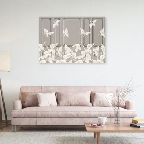 Emaga Obraz na płótnie, Żurawie w locie - 60x40 na Arena.pl