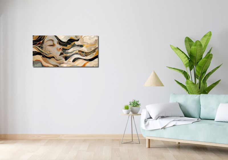 Obraz 90x40cm Głębia zdjęcie 2