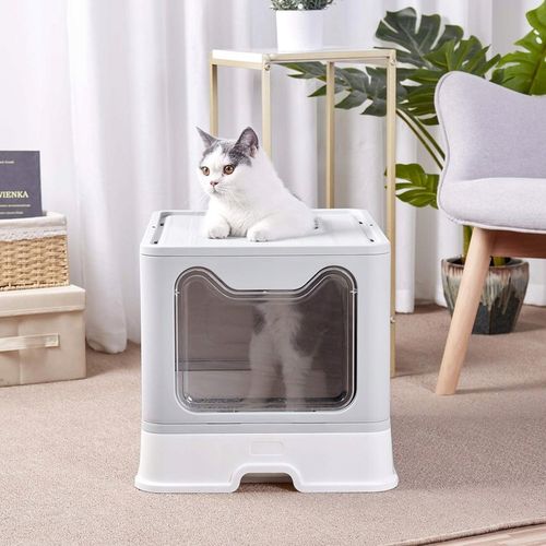 Duża Kuweta dla KOTA Zamknięta Kryta Zamykana z Szufladą z Łopatką XXL na Arena.pl