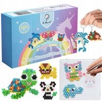 KORALIKI WODNE La Manuli Breloczki Wisiorki DIY Zestaw MEGA ZWIERZĄT