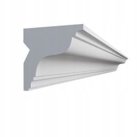 Listwa karniszowa LED 2m DLO32 8cm x 8cm maskownica osłona szyny ozdobna