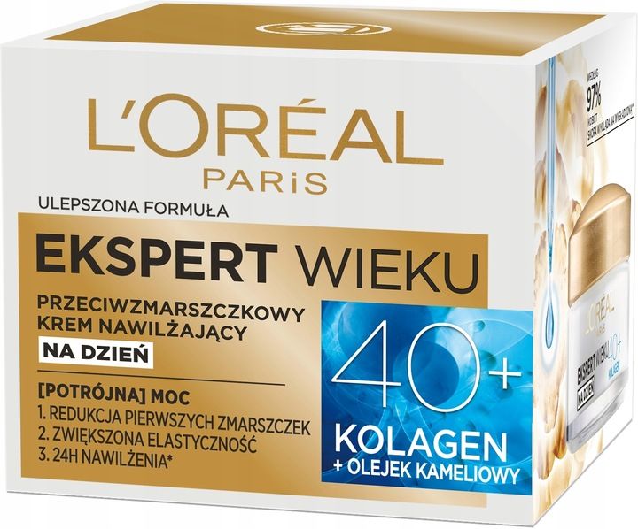 Przeciwzmarszczkowy Krem Do Twarzy Na Dzień Loreal Ekspert Wieku 40+ 50ml zdjęcie 2