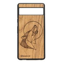drewniane etui bewood do google pixel 7a wilk dąb