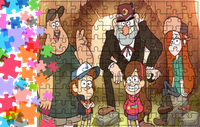 Puzzle tradycyjne Wodogrzmoty - Gravity Falls