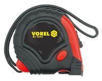 Miara zwijana 7.5mx25mm czerwono-czarna VOREL