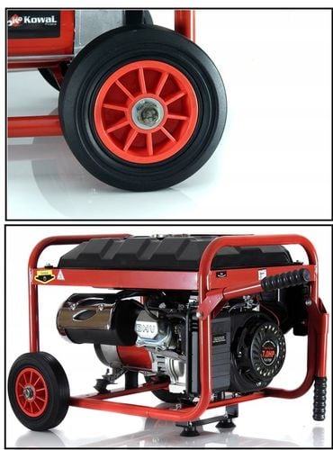 PROFESJONALNY AGREGAT PRĄDOTWÓRCZY 5,2kW KOŁA AVR+ MIEDZIANY STOJAN na Arena.pl