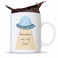 Kubek Prezent Dla Taksówkarza Nie Z Tej Ziemi Z Nadrukiem Ze Zdjęciem