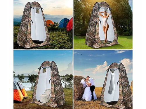 Namiot Na Prysznic Przebieralnia Toaleta Wc Przenośna Plażowy Kempingowy na Arena.pl