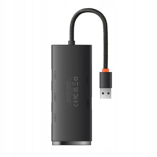 BASEUS SZYBKA UNIWERSALNA LEKKA STACJA HUB 4W1 USB DO 4X USB 3.0 5GB/S 5V zdjęcie 6